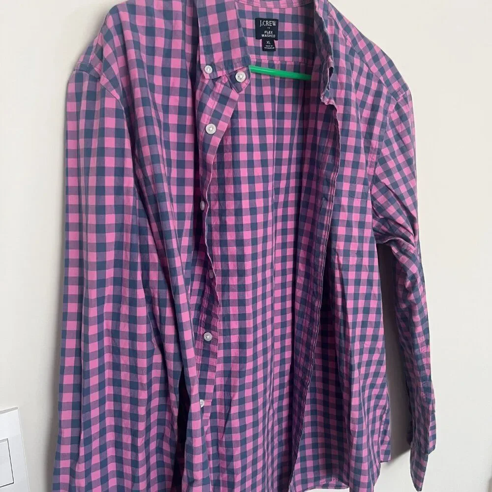 J Crew flex washed‎ button down XL